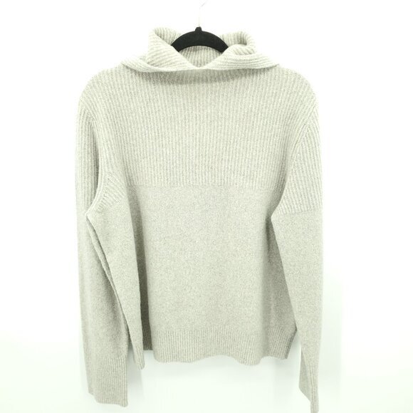 Proenza Schouler Hooded Greta Sweater Lofty Eco Cashmere M Gray - Picture 6 of 16
